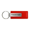 Red Leather Keychain - Officially Licensed for Nissan Frontier