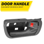 Right Side Inside Door Handle Gray for Toyota Camry (2002–2006)