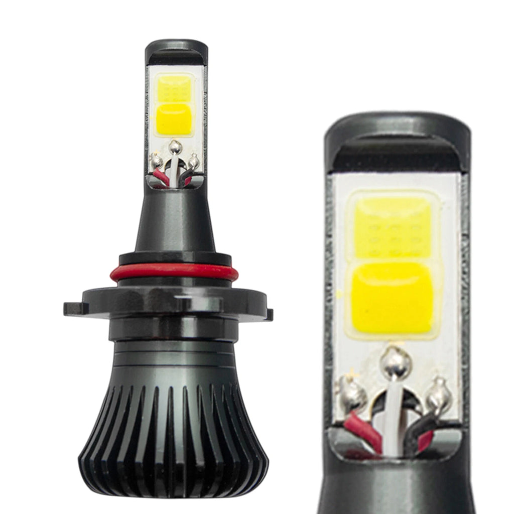 2PCS Executive White/Amber Switch COB LED DRL Bulbs for Honda Accord (2007-2017)