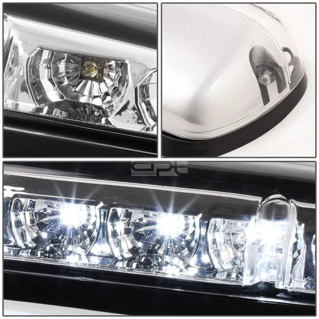 3X White LED Cab Roof Running Light Lamp for Silverado Sierra (2002–2007)