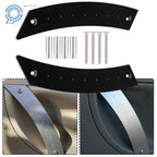 Set of 2 Black Interior Door Handle Panels for VW Beetle (1998–2010)