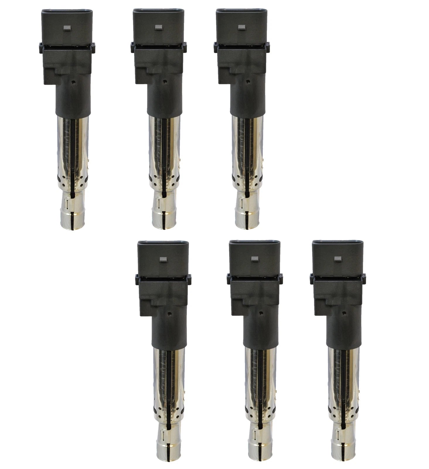Set of 6 Denso Ignition Coils for Audi Q7 Porsche Cayenne VW Passat V6