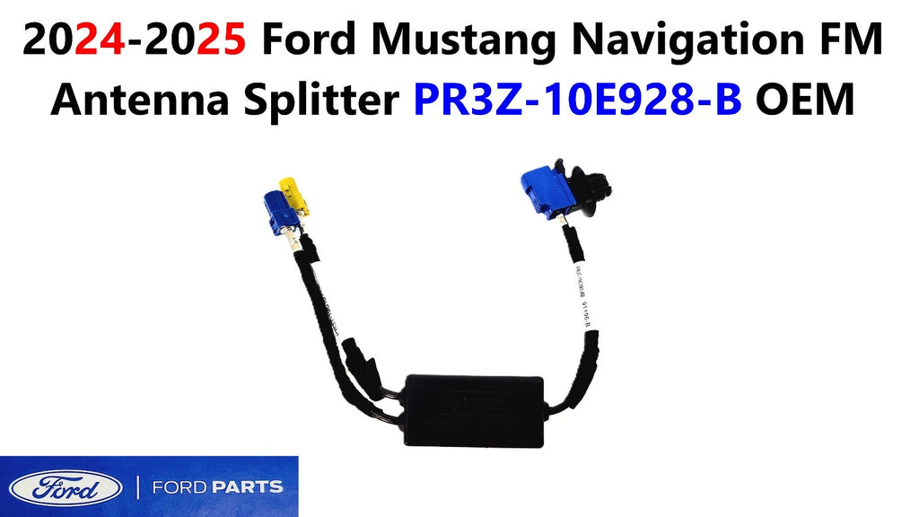 Navigation FM Antenna Splitter for Ford Mustang (2024–2025) PR3Z-10E928-B