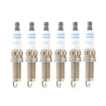 Set of 6 Spark Plugs for BMW E82 E88 F32 F10 (Bosch ZR5TPP33)