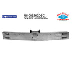 Replacement Aluminum Front Bumper Impact Bar For 2019-2022 Nissan Altima