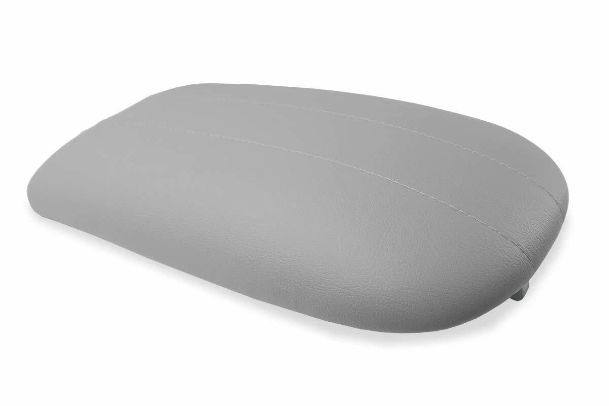 Console Lid Pull Over Cover Leather for Ford Expedition (1997–2002) Light Gray