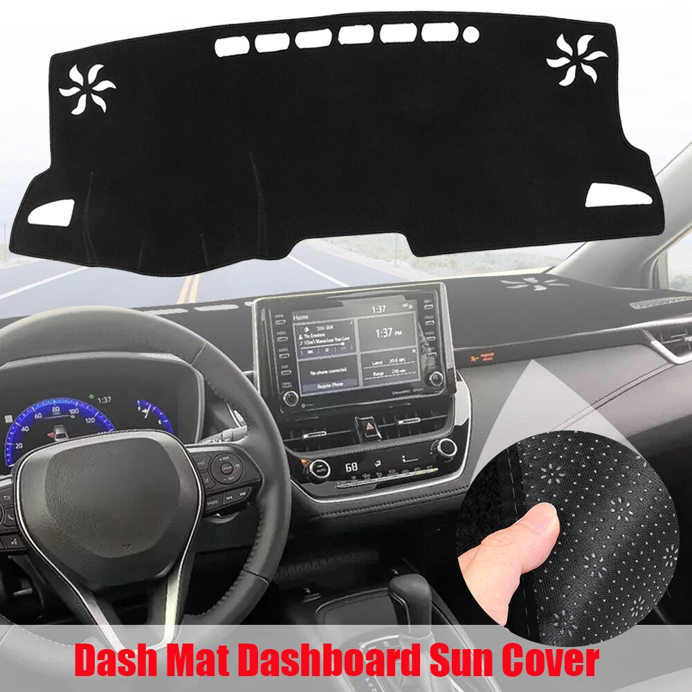 Dashmat Dashboard Sun Cover for Toyota Corolla E210 (2019–2022) Black