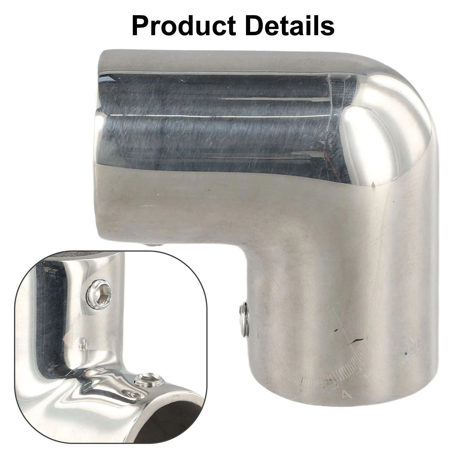Marine Grade 316 Stainless Steel Boat Pipe Connector 22 25 30MM
