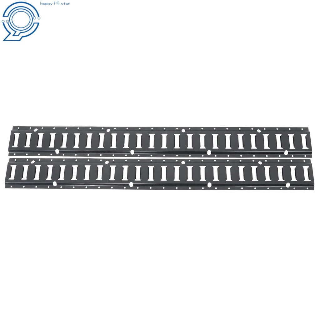 Set of 8 E Track Tie Down Rails for Garages Vans (Fits Various Models)