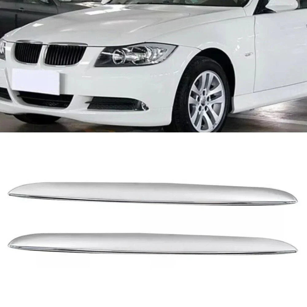 Front Hood Cover Chrome Trim for BMW 3 Series E90 E91 (2006-2008)