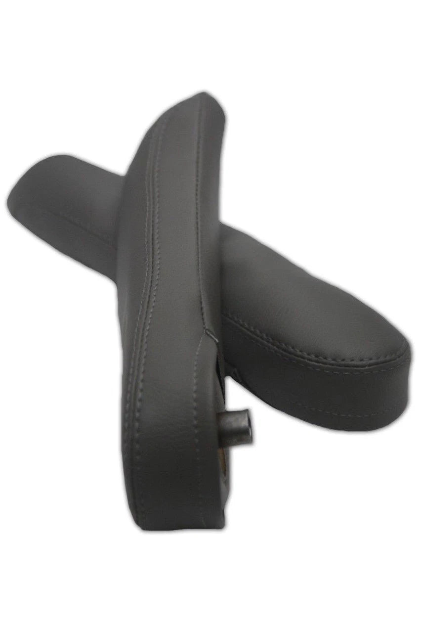 PVC Leather Seat Armrest Cover for Honda Pilot (2016–2020) - Gray
