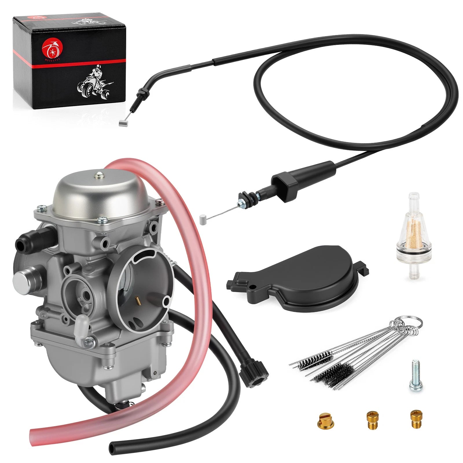 Carburetor Carb #0470-504 for Arctic Cat 400 4x4 Auto (2004) w/ Throttle Cable