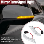 2X LED Mirror Turn Signal Lights for Chrysler (68052078AA, 68052079AA)