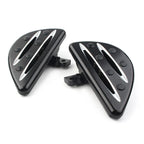Rear Passenger Floorboards Pegs for Harley Electra Glide Dyna