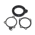 Black Air Filter Cleaner Adapter Plate for Harley CV & S&S Super E Carb