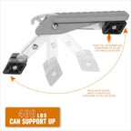 Rubber Support Car Door Latch Hook for Adjustable Foot Pedal Roof Ladder