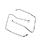 Saddlebag Support Brackets Chrome for Harley Sportster XL 883 1200 (2004–2016)