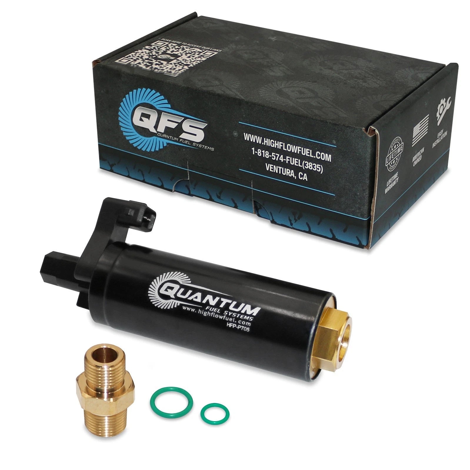 Low Pressure Fuel Pump for OMC Volvo Marine (3858261, 18-7326)