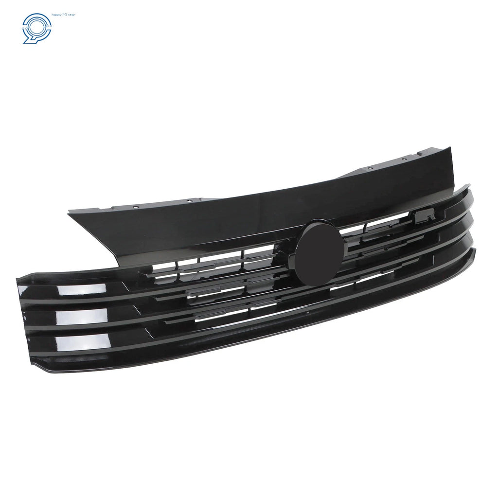Front Bumper Upper Grille for Nissan Kicks SR (2025) Black Plastic