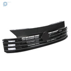 Front Bumper Upper Grille for Nissan Kicks SR (2025) Black Plastic