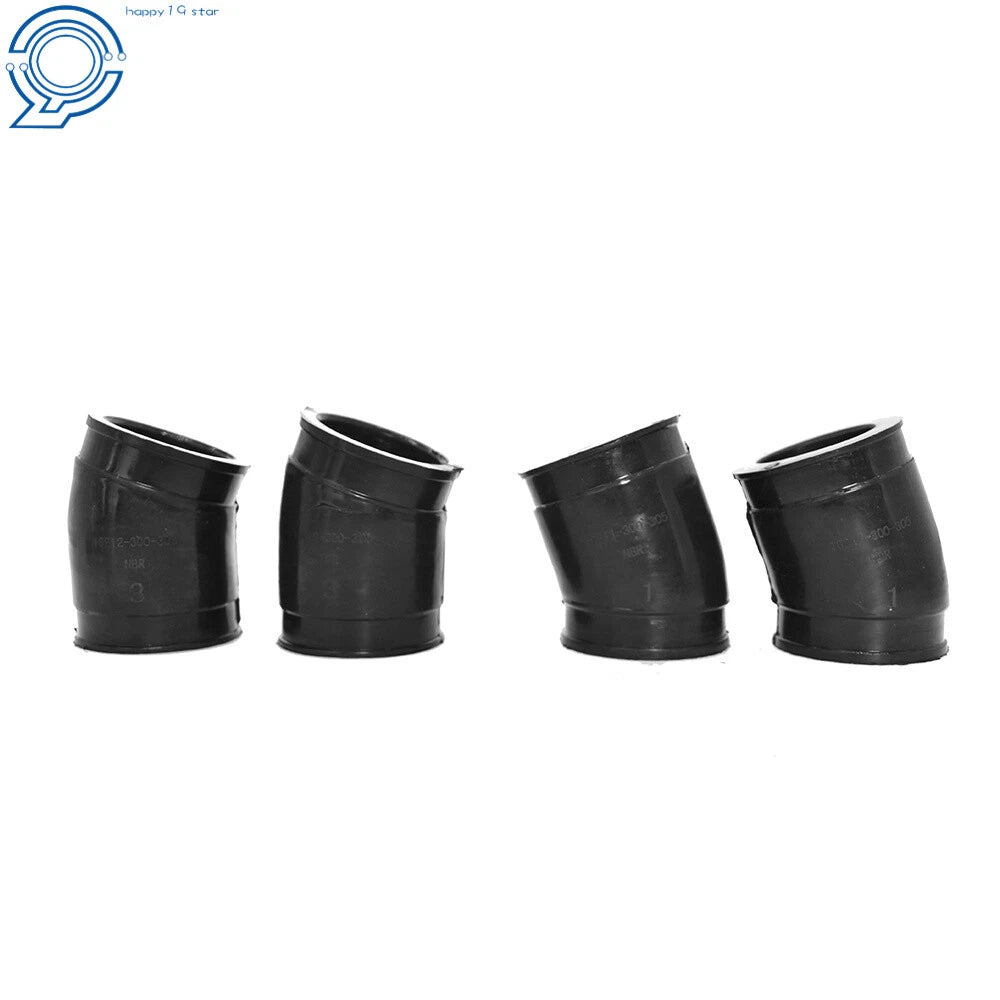 Set of 4 Carburetor Intake Boots for Honda CB750 (1971–1976)