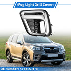 Front Left Fog Light Grill for Subaru Forester (2019–2021) No. 57731SJ170 ABS