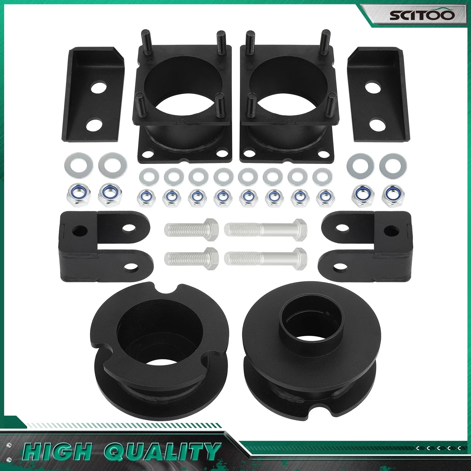 2.5" Front 2" Rear Leveling Lift Kit for Ford Explorer (2011–2019)