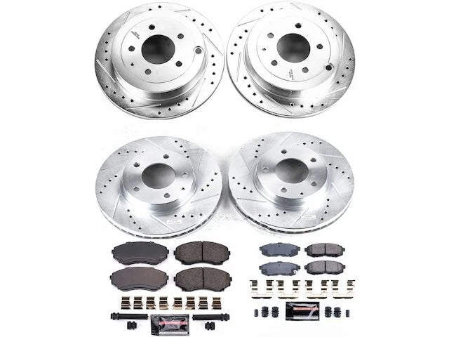 Brake Pad and Rotor Kit for Mazda MPV (2004–2006) JC488VD