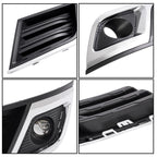 2X Front Fog Lights with Bezel Trim for Chevrolet Traverse (2013–2017) 20988620
