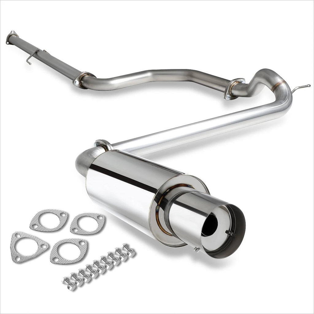 4" Round Tip Catback Exhaust System for Honda Civic ED 1989–1991