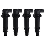 Set of 4 Ignition Coils for Yamaha Sidewinder STX XTX SRX LTX SR Viper LTX RTX (2017–2023)