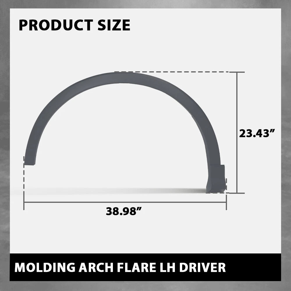 Front Left Fender Flare for Audi Q3 (2019–2024)