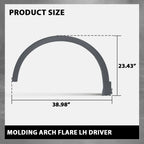 Front Left Fender Flare for Audi Q3 (2019–2024)