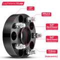 1.5" Hubcentric Wheel Spacers for Jeep Grand Cherokee Wrangler Gladiator (N/A)