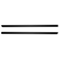 2pc Carbon Fiber Window Sill Trim for 2007-2023 Jeep Wrangler