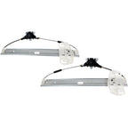 Set of 2 Window Regulators for Jeep Wrangler (2007–2017) Rear Manual