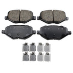 Akebono ProAct Rear Disc Brake Pads for Ford Edge Flex Explorer Lincoln MKT MKX (2007–2020)