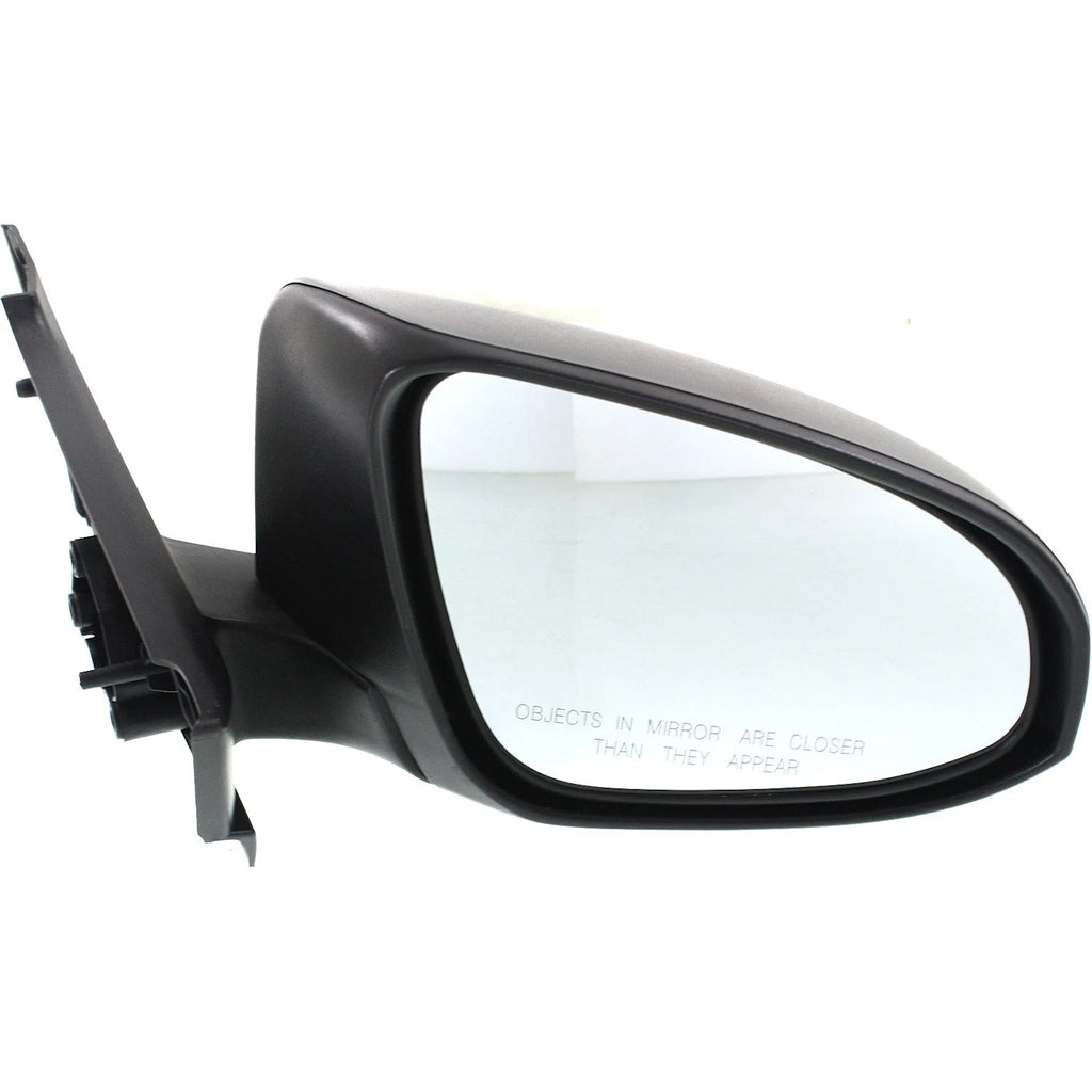 Manual Mirror Pair for Toyota Yaris Hatchback (2012–2014) Textured Black