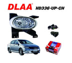 Fog Lamp Driving Light H11 55W Chrome Cover for Honda City (2009-2011)