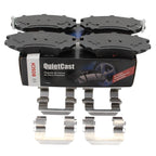 Set of 4 Bosch QuietCast Front Ceramic Brake Pads for Hyundai Sonata (2011–2019)