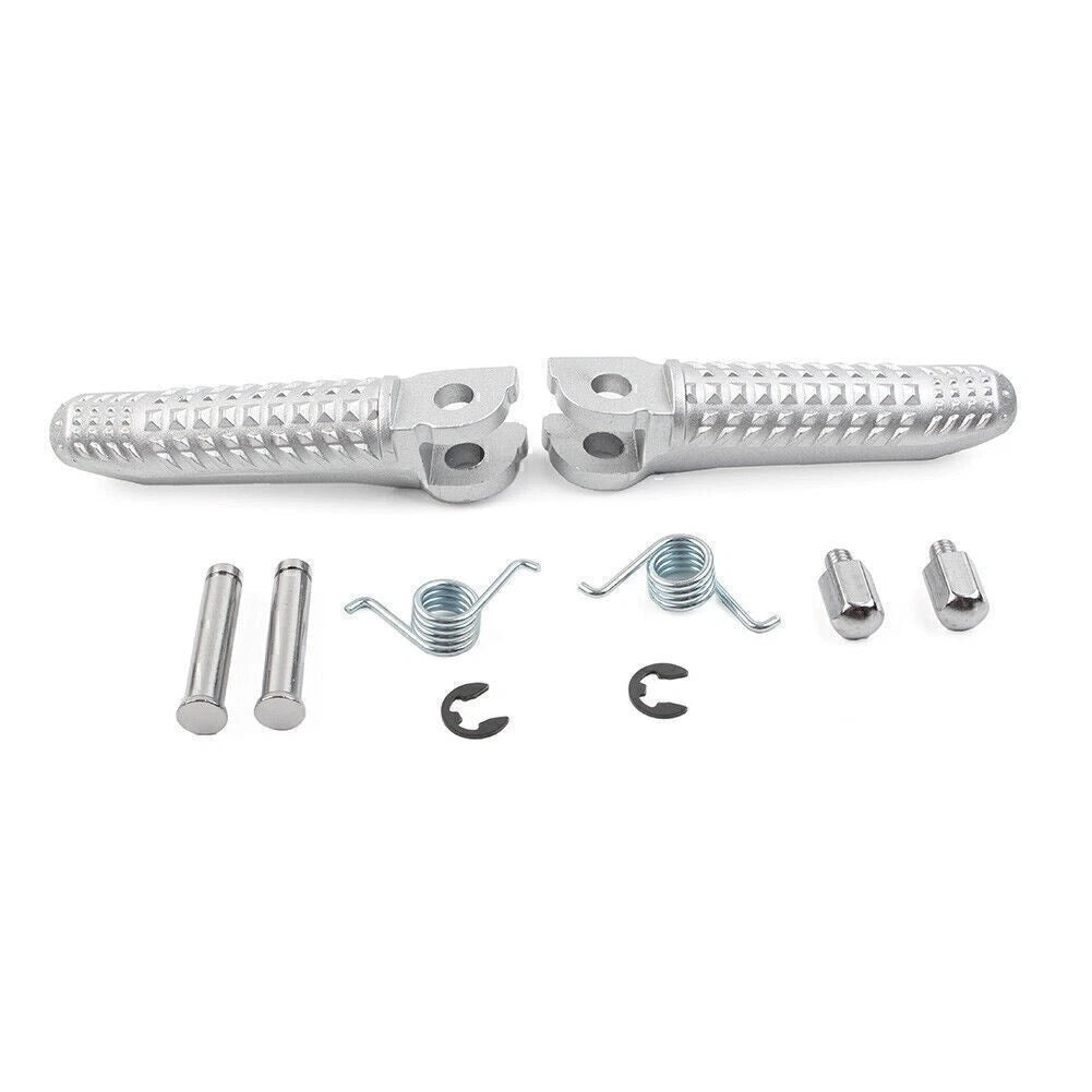 Foot Pegs Footrest Set of 2 for BMW S1000RR (2015–2017) Silver