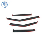 Smoke Side Window Vent Visors for Hyundai Veloster (2011-2017)
