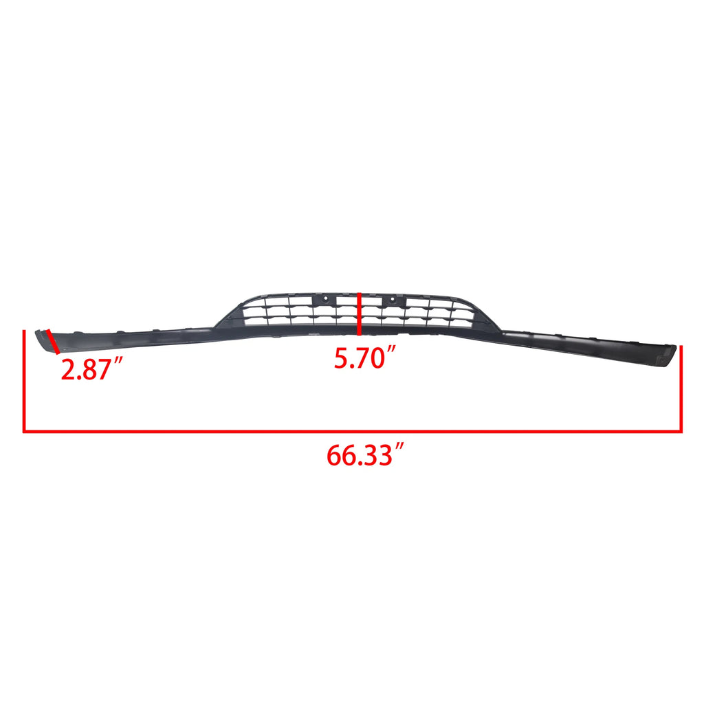 Front Bumper Lower Valance Panel Grill for Ford Focus (2015–2018) F1EZ17626A