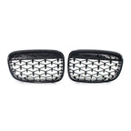 Honeycombe Style Mesh Front Bumper Grille for BMW 1 Series F20 (2011–2014)