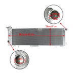 3 Row Core Aluminum Radiator for Jeep Cherokee Comanche Wagoneer (1991–2001)