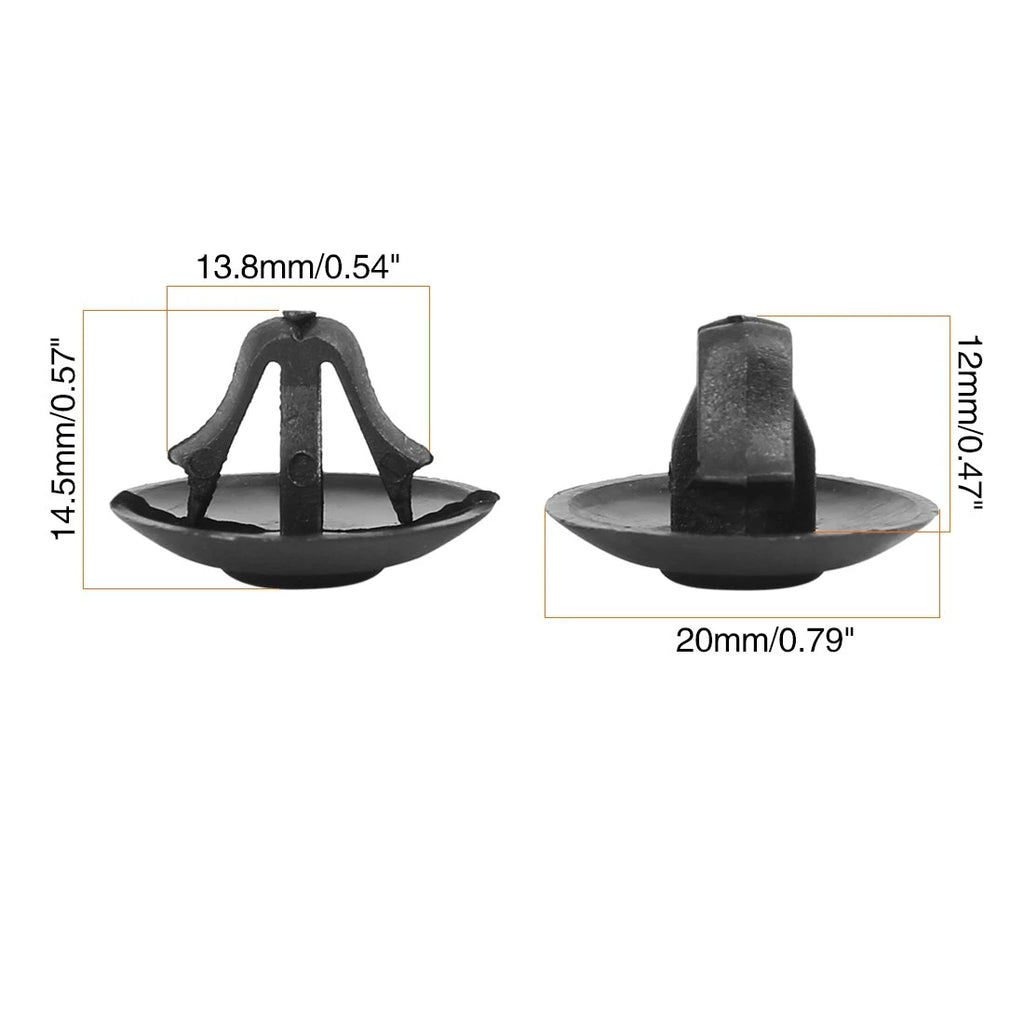20pcs Hood Insulation Pad Clip Retainer for Mercedes C E S Class (2000–2023) A0019880325