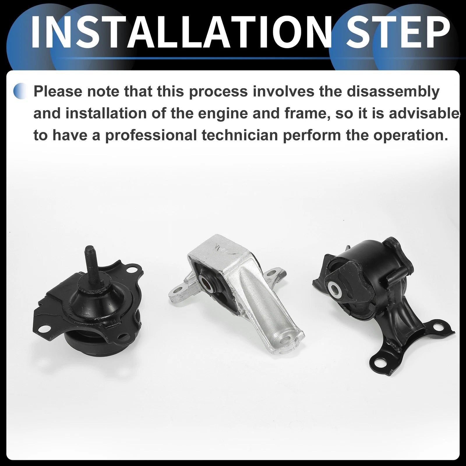 Engine Mounting Set for Honda CR-V (2002–2006)