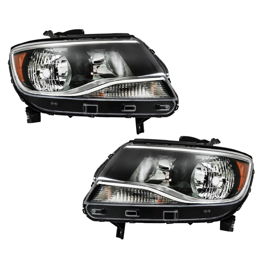 Headlights for Chevy Colorado (2015-2022) Halogen Driver & Passenger Side