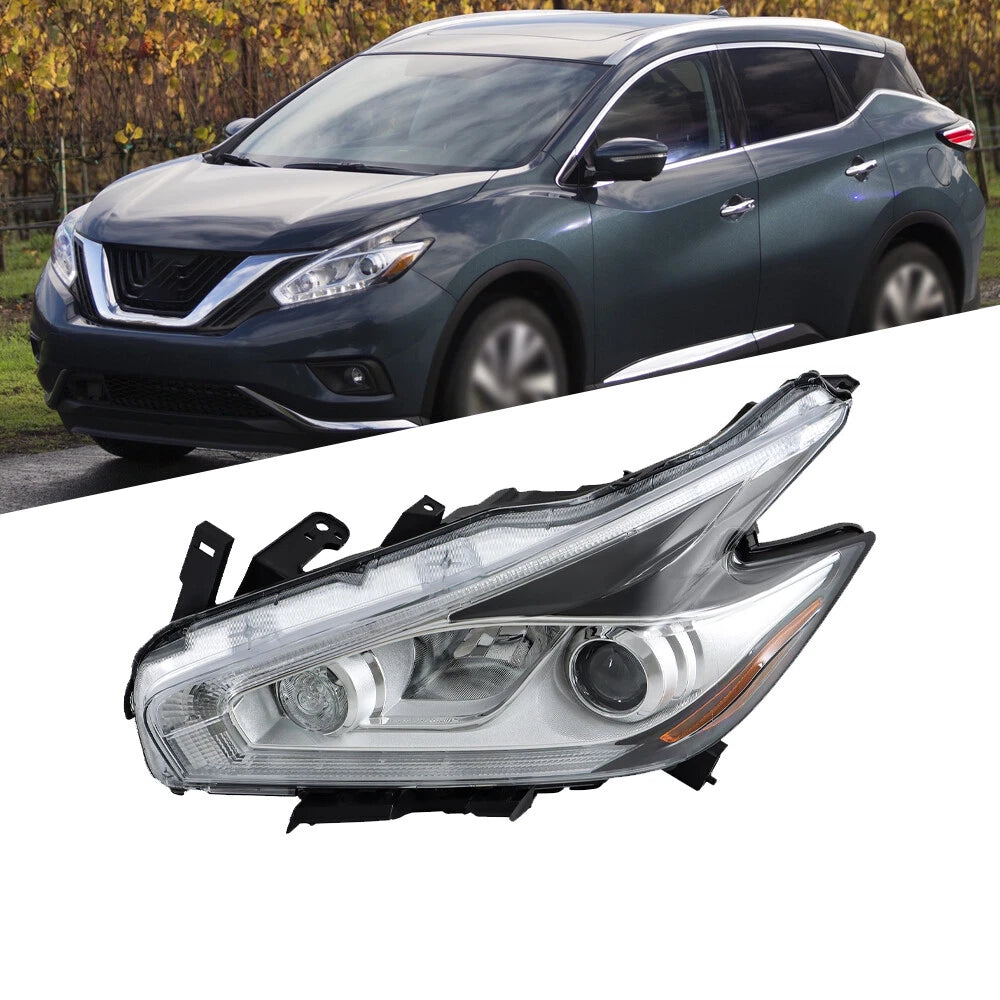 Headlight Assembly for Nissan Murano (2015–2016) LED DRL Left