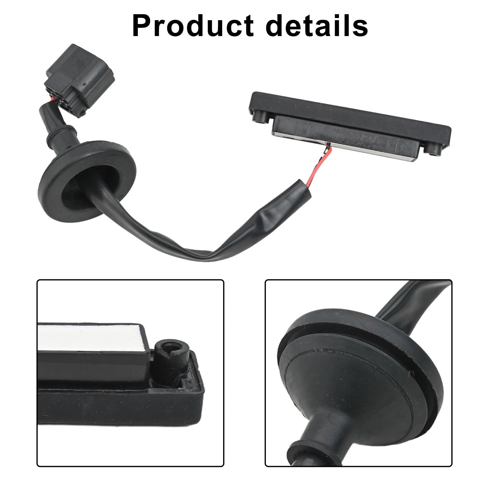 1X Liftgate Tailgate Handle Switch for Kia Rio (2018–2023) 81260-H8000 Black